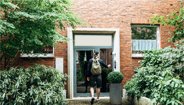 dormitory-gate